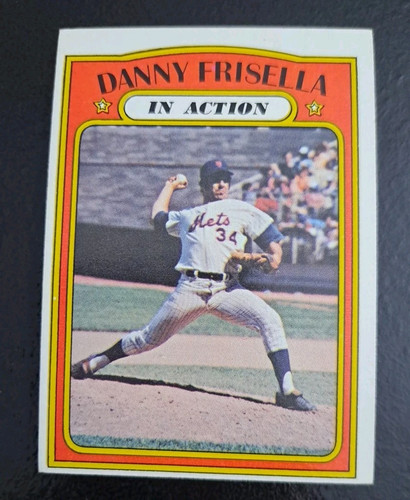 1972 Topps Danny Frisella In Action #294 - SET BREAK