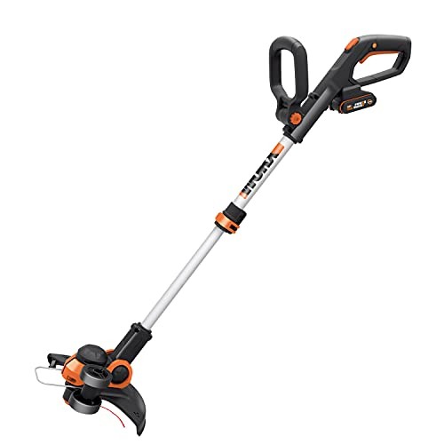 WG163E 18V (20V MAX) Cordless Grass Trimmer With Command Feed And 2 - Picture 1 of 5