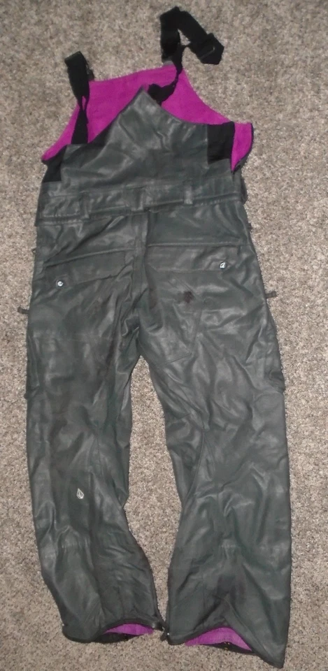 Baberos de esquí Volcom Heavy moto de nieve talla mediana Thermonite 10000 mm Foto 2 de 3