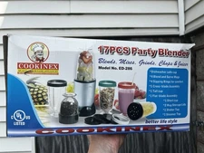 Cookinex 17 Pc Party Blender Brand New 