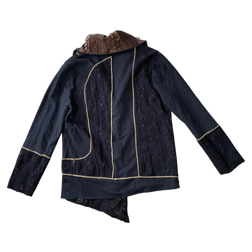 Chaqueta Cárdigan Asimétrica DE Colección 90 perejil y salvia Grande Bruja Cachicho Foto 3 de 4