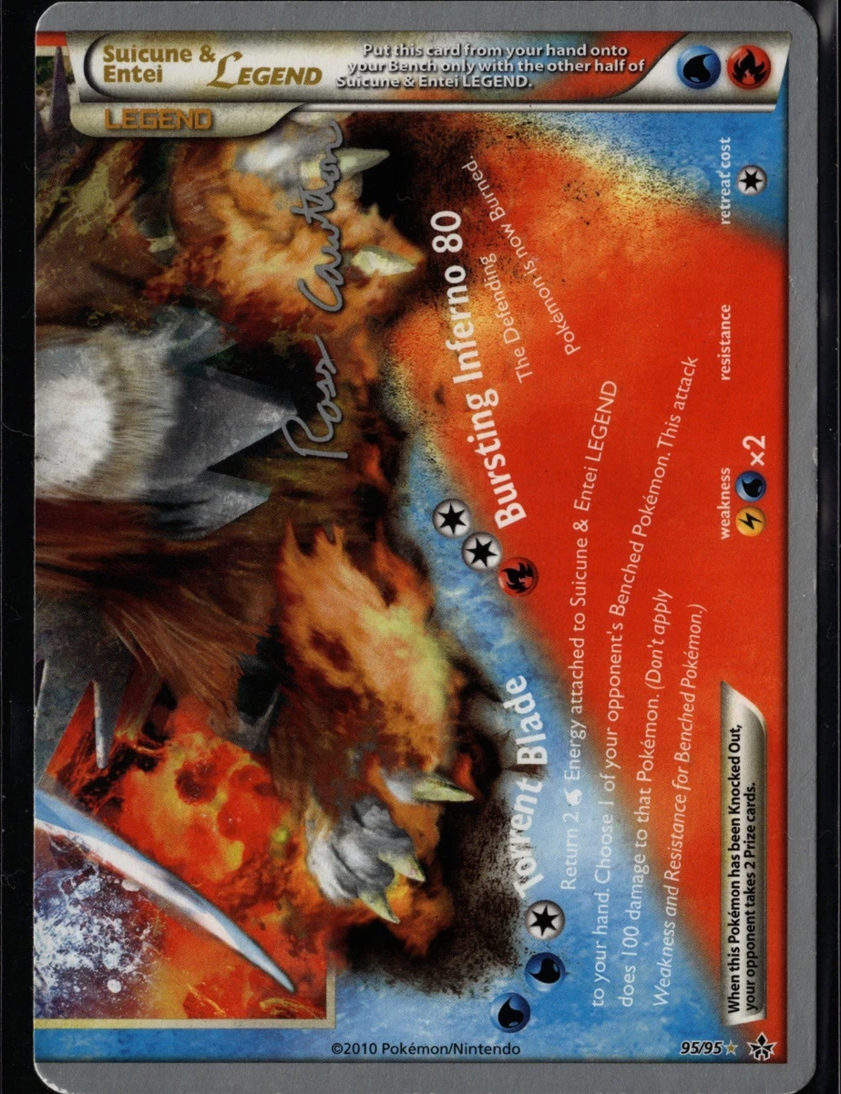 Suicune & Entei Legend Legend 95/95 World Championship Decks for