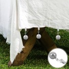  4 Pcs Outdoor Tablecloth Clips for Tablecloths Picnic Clamps Banner Weights