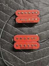 Seymour Duncan Nazgul & Sentient 6 String Red Pickup Set Shop Floor Custom