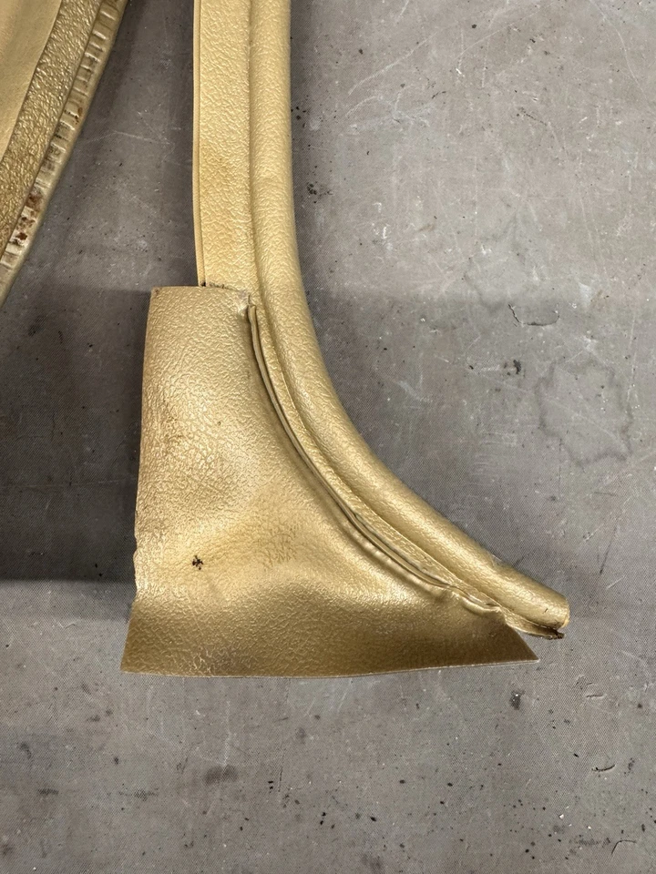 Chevy Impala 1969 1970 2 puertas techo rígido puerta moldura panel Windlace Caprice trasero OEM Foto 2 de 4