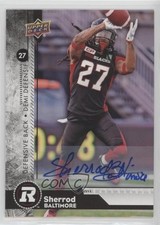2018 Upper Deck CFL Auto Sherrod Baltimore #131 Auto