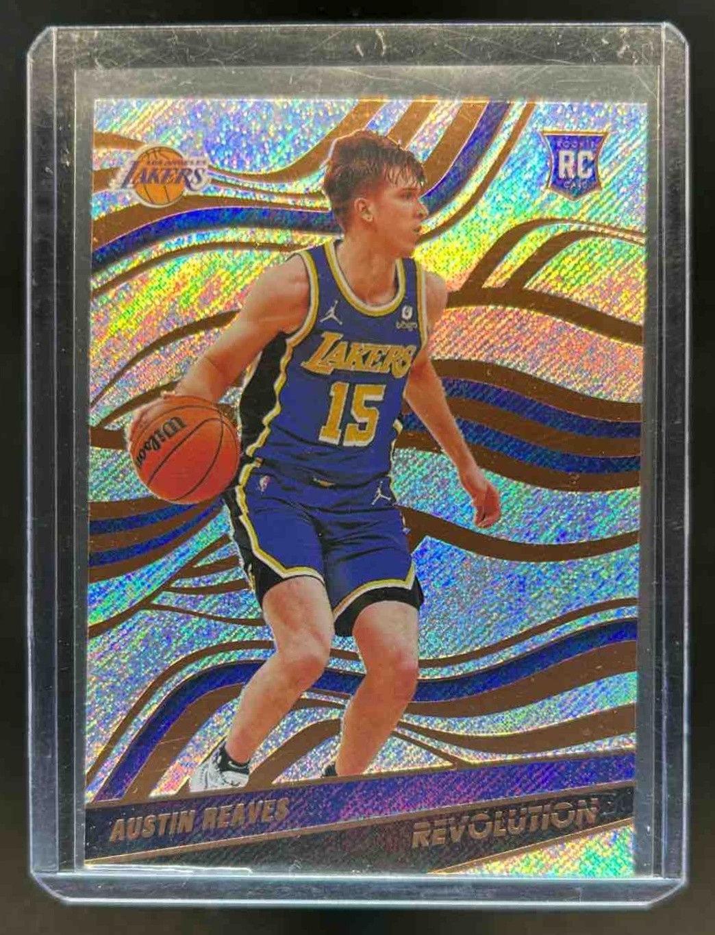 2021-22 Panini Revolution Austin Reaves RC Rookie #132 Lakers