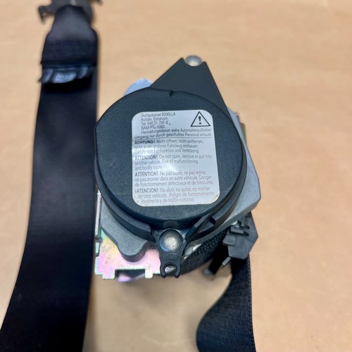 2011-2016 BMW 528i 535i 550i M5 F10 FRONT RIGHT SEAT BELT RETRACTOR SCHWARZ - Picture 4 of 10