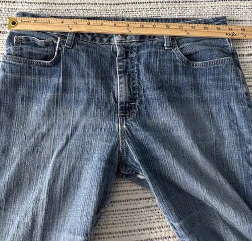 Riders By Lee Relaxed Fit Stretch Distress Medium Wash Jeans Womens Size 14 - 第 10/18 張圖片