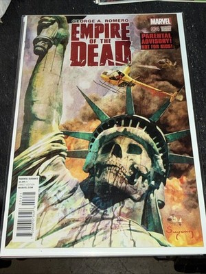 George Romero's Empire of the Dead Act One #4 Arthur Suydam NYC Variant RARE HTF