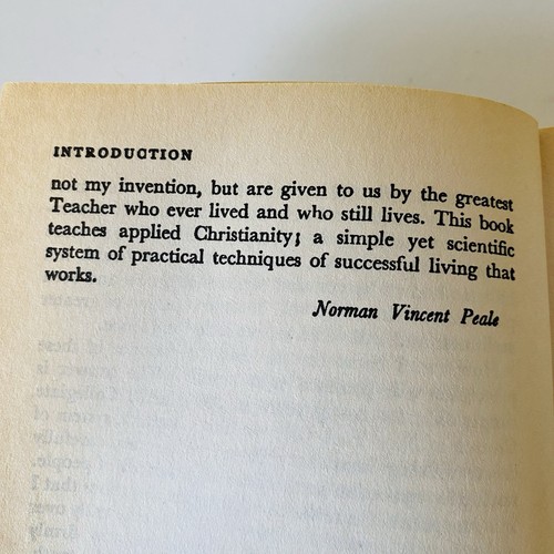 The Power Of Positive Thinking By Norman Vincent Peale PB Book Self Development - Bild 10 von 12