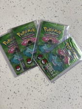 Lot of 4 Pokemon Pop Series 2 Booster Packs Pokemon Organized Play New Sealed