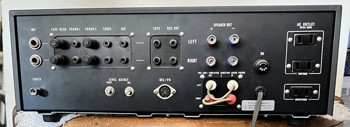 Sony TA-1120 Solid State Stereo Integrated Amplifier With