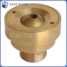 Brass Swimming Pool Accessories Jet Fountain Nozzle Spa Brass Deck 5.4cm Long