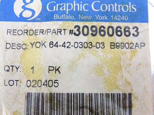 GRAPHIC CONTROLS 30960663 SPARE PARTS KIT - Picture 3 of 3