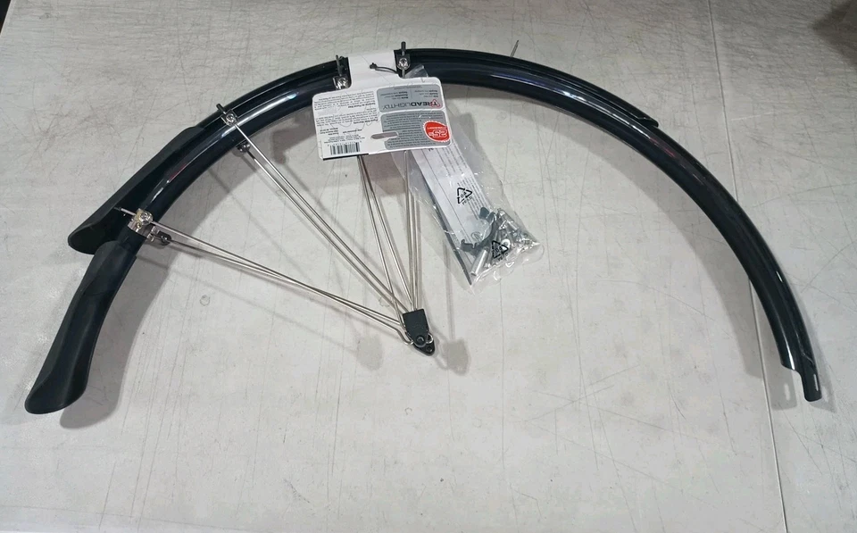 Juego de guardabarros Planet Bike Cascadia 700c x 45: negro (700c x 25-35) Foto 4 de 4