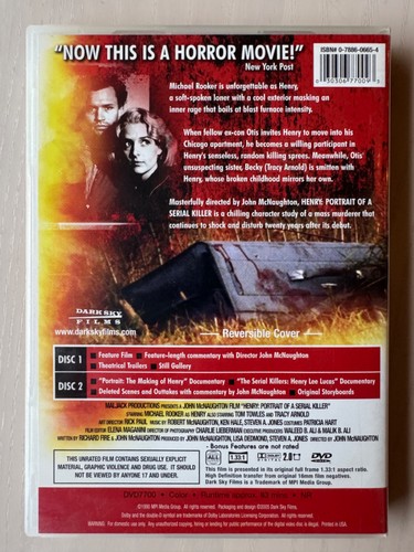 Henry Portrait of a Serial Killer (1986) - 2005 Dark Sky Films - 2 DVD set - Picture 2 of 7