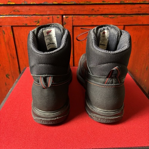 Red Wing schwarz wasserdicht Sicherheit Zehen Arbeitsstiefel 2400 Herren Größe 13 ASTM F2413-18 - Bild 5 von 23