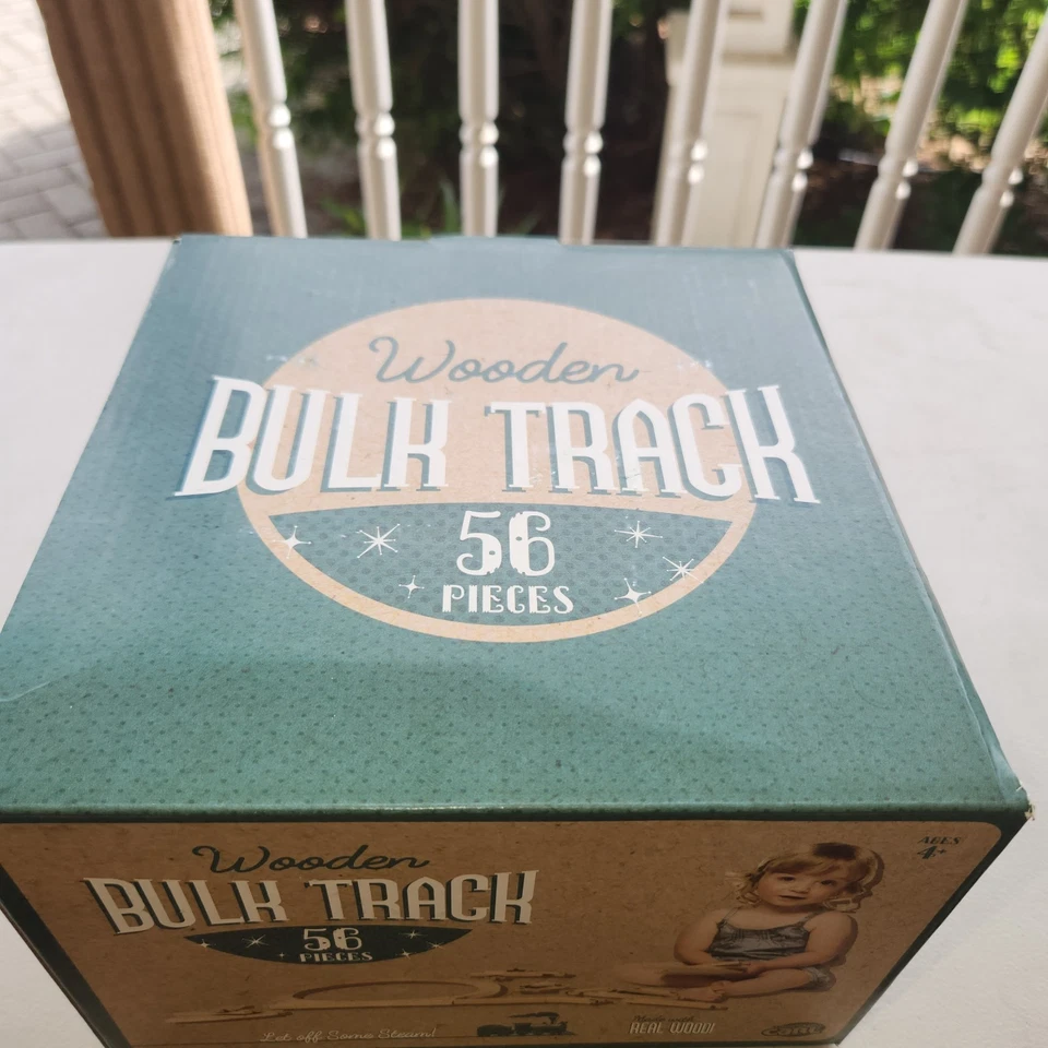 NEW Conductor Carl Wood Train Tracks Expansion Pack, 56 pieces All Wood Tracks - Image 2 of 4