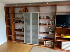 Brinkmann Regalwand in dunklem Holz