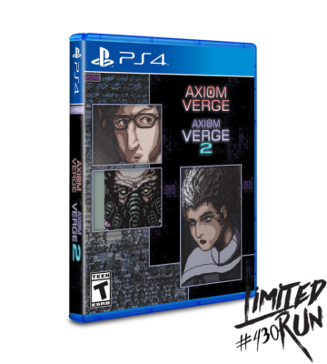 AXIOM VERGE 1 & 2 DOUBLE PACK 新品未開封 AXIOM VERGE 1 + 2 DUAL PACK Playstation 4 5 PS4 PS5 Double OPENED
