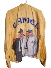Camel Cigarettes 1992 Promo Jacket Wind Breaker Tyvek Vintage XL Zip Up