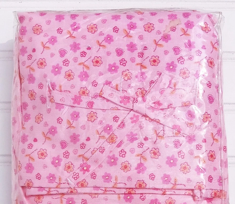 Carters Child of Mine Valance и Кроватка Комплект с Грубостями Розовый Цветочный Подарок Девочке НОВЫЙ - Изображение 4 из 4