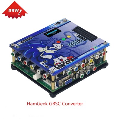 HamGeek GBSC Converter Video Game Signal Converter Game Accessory Button Version