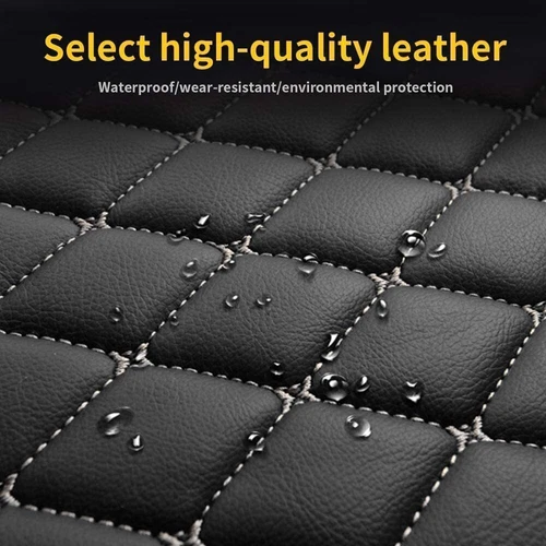 For Acura RL/RLX Car Floor Mats Luxury Custom PU Waterproof Auto Carpets Liners - Picture 8 of 30