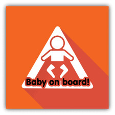 Baby On Board Kid Sign Car Bumper Sticker Decal
