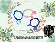 Handmade Charm Bracelets 3pcs Set
