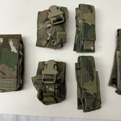 Eagle Industries Crye Multicam SOFLCS Pouch Lot #2 Dual FB Rifle
