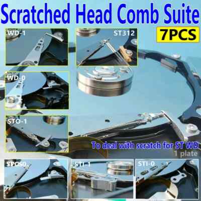 Hard Disk Head Replacement Tool Data Recovery Working Removal Fixing Comb ST WD
