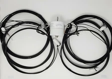 HF fan dipole antenna 160/80/40 meters 5KW 1/2 wave dipole Communications SWL