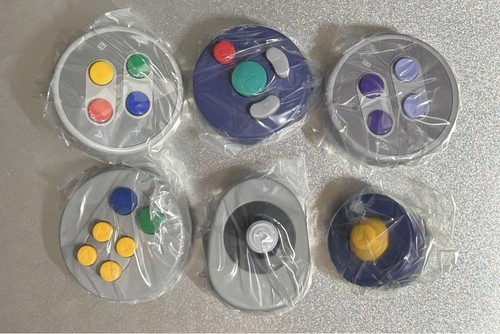 Nintendo Tokyo Official Controller Button Collection Vol.2 Keychain Various NEW - 第 1/8 張圖片