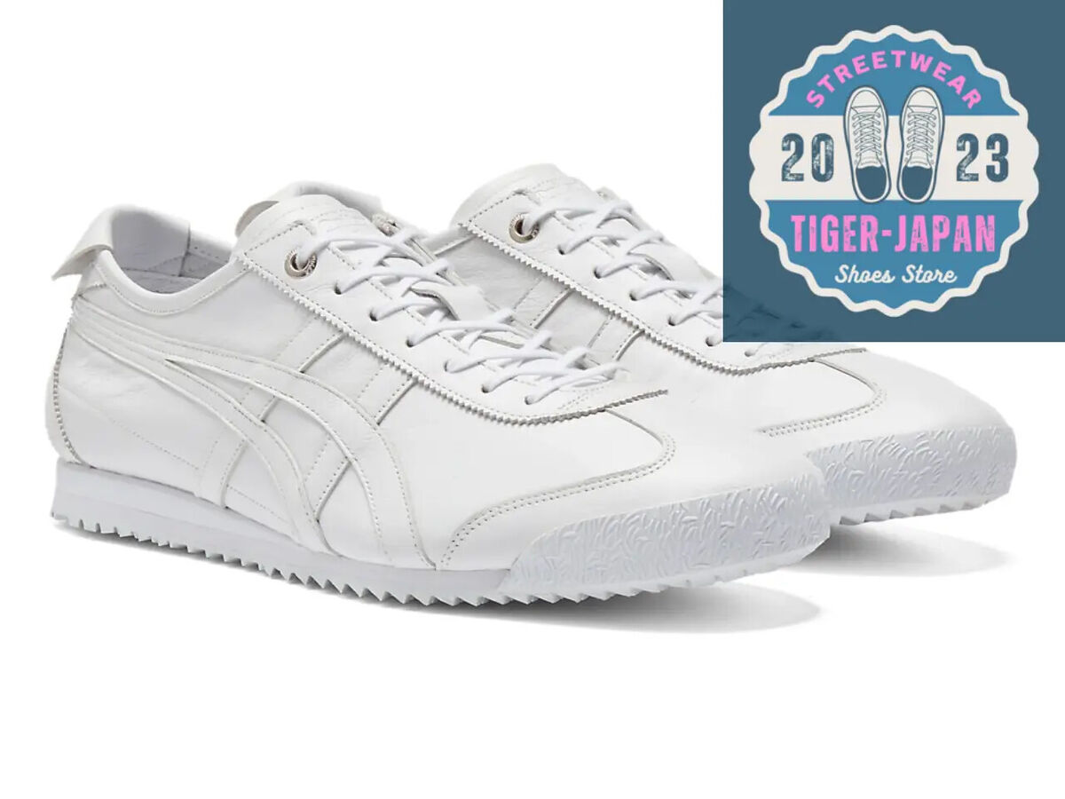 【日本未入荷】Logo Belt WHITE TELFAR ユニセックス テルファー Onitsuka Tiger MEXICO 66 SD 1183A872 117 WHITE WHITE Unisex