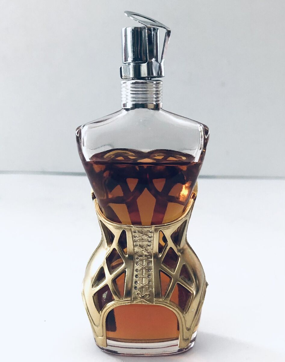1990s Jean-Paul Gaultier Rock Star Gold Corset Parfum 1990s Jean-Paul Gaultier Rock Star Gold Corset Parfum