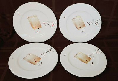 ASA Trattoria Salad/Dessert/Bread Plates Made in Germany (Set of 4)