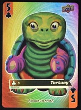 2021 Upper Deck Goodwin Champions Playing Cards 5 of CLUBS Tortuey