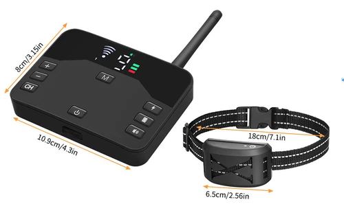 Electric Dog Fence System Wireless Hidden Pet Boundary Containment with 2 Collar - Picture 4 of 18