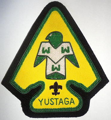 Yustaga Lodge 385 OA Bullion Patch (flat back; no pins) - Gulf Coast Council