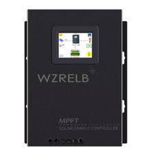 MPPT Contrôleur de Charge Solaire 60A Régulateur de Batterie 12/24/36/48V LCD Système Home