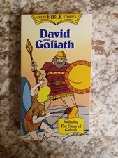 Great Bible Stories - David and Goliath (VHS, 1999)