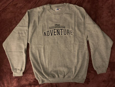 NWT Vintage Disney California Adventure Sweatshirt Gray Adult Large Men Women