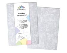 Briefpapier grau Briefbogen