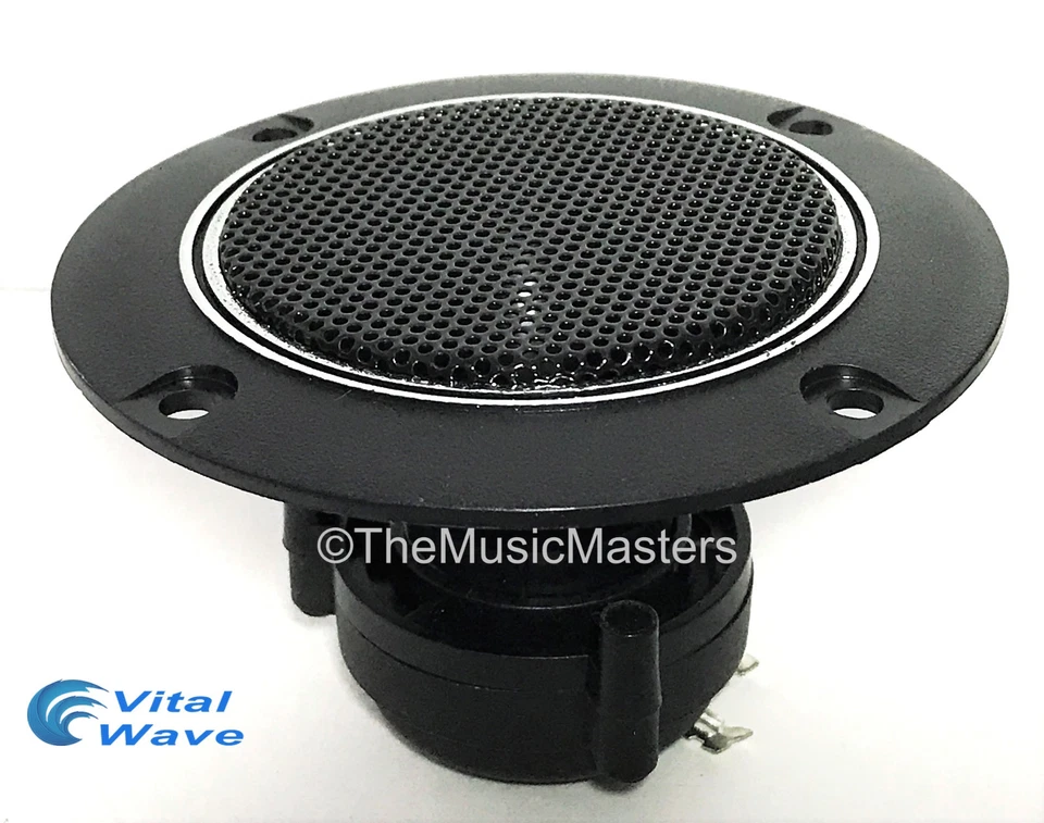 (4) Flush Mount 4" inch Round Super Horn TWEETERS Speakers Car Audio Home Stereo - Image 4 of 4