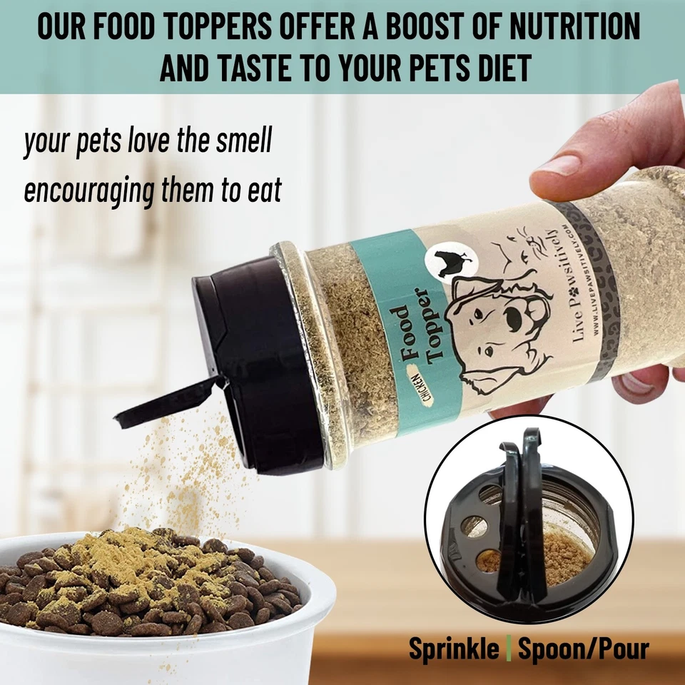  Food Topper Beef,100% Freeze Dried Beef Liver for dogs &cats 6oz, made in USA - Image 4 of 4