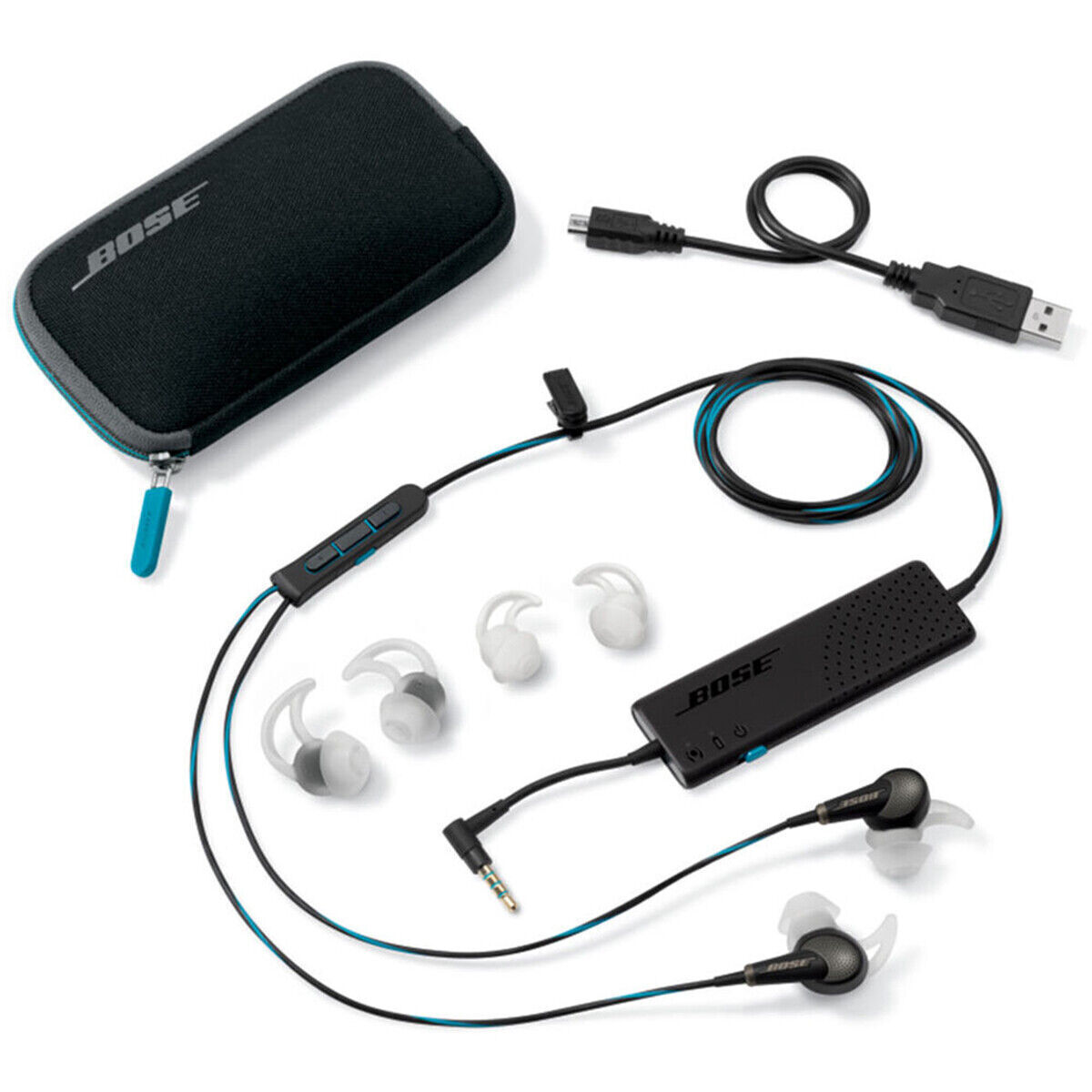 Bose QC20 Wired Headphones QuietComfort Noise Cancelling Bose QC20 Wired Headphones QuietComfort Noise Cancelling