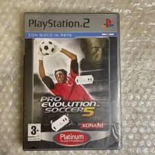 PES 5 Pro Evolution Soccer 5 Sealed Sigillato Nuovo Originale PS2 PAL ITA NUOVO