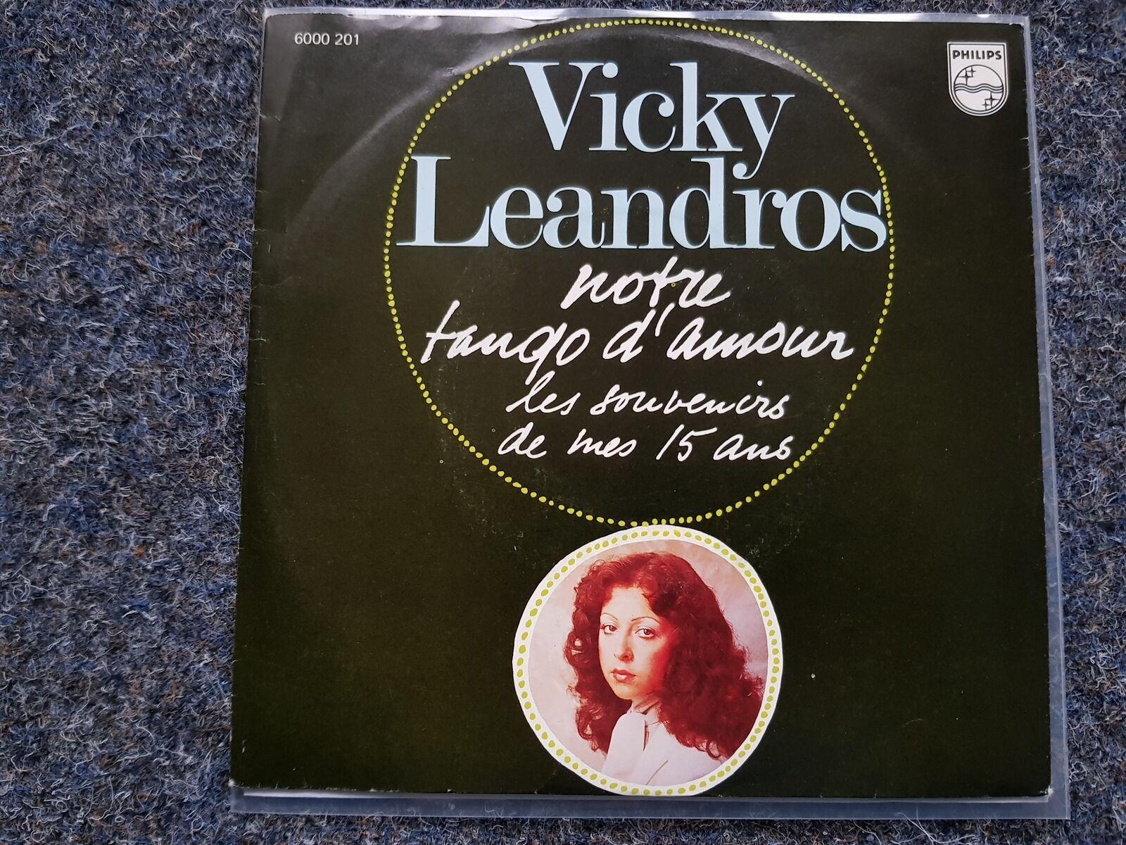 7"" Single Vinyl Vicky Leandros - Notre tango d'amour SUNG IN FRENCH